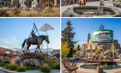 What are some attractions in Ellensburg for visitors from Shelton, Washington?