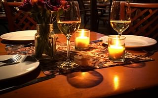 Where are the top romantic dining spots in Ellensburg?